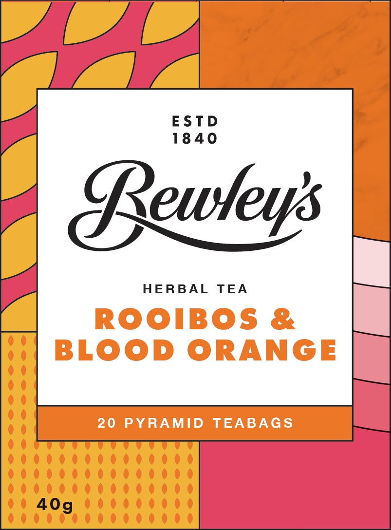 Rooibos & Blood Orange Herbal Infusion Tea - Bewley's Tea & Coffee