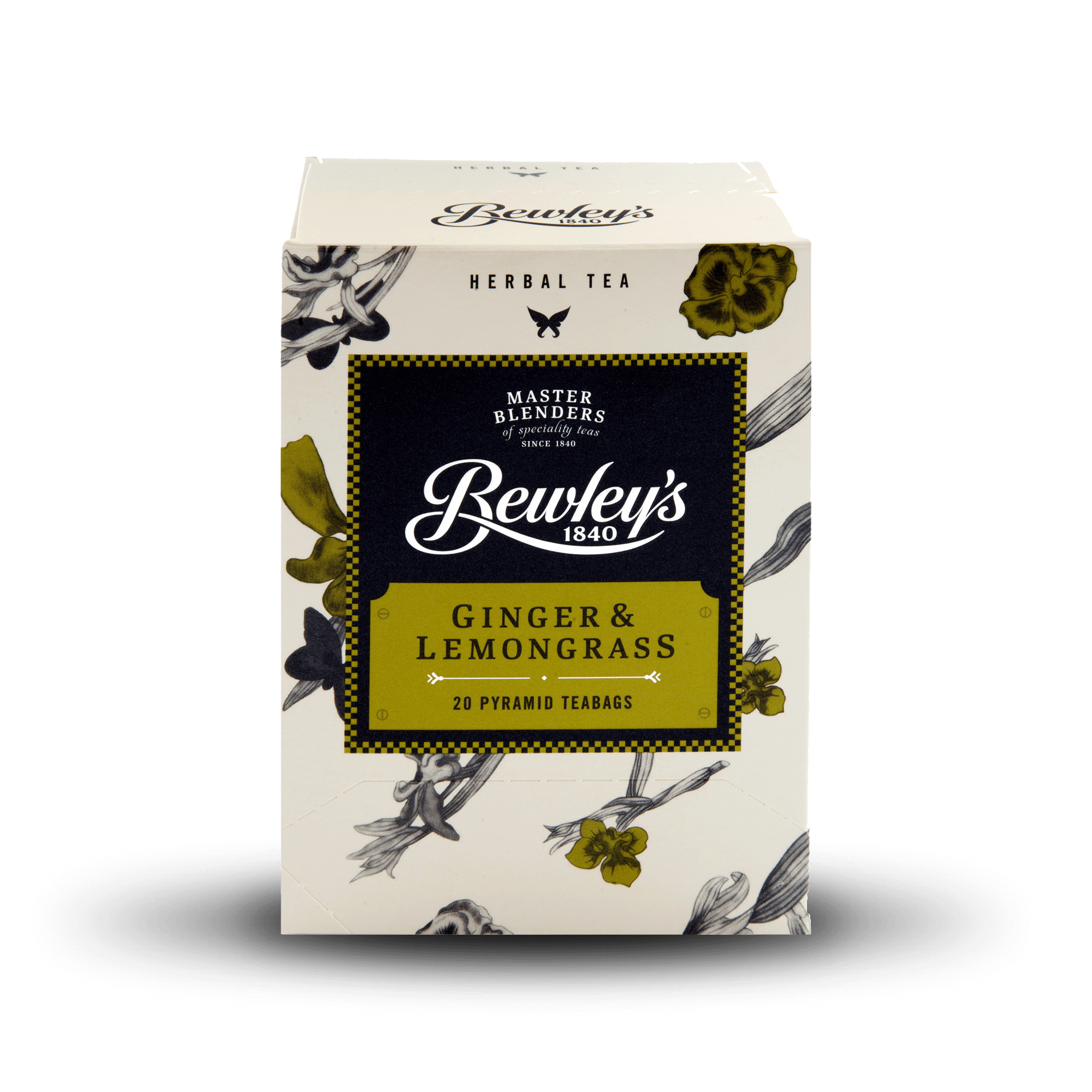Ginger & Lemon Grass Herbal Infusion Tea - Bewley's Tea & Coffee